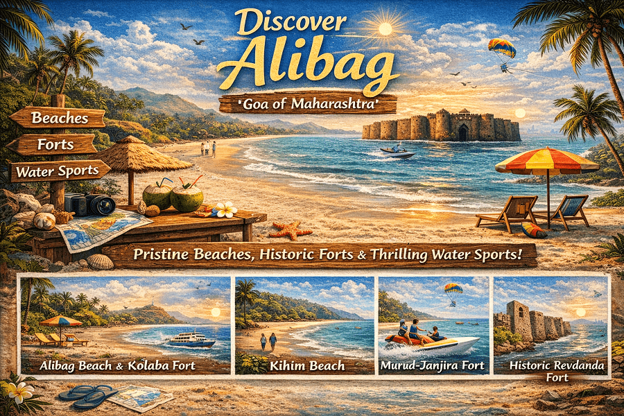Top 20 Alibag Tourist Places to Visit